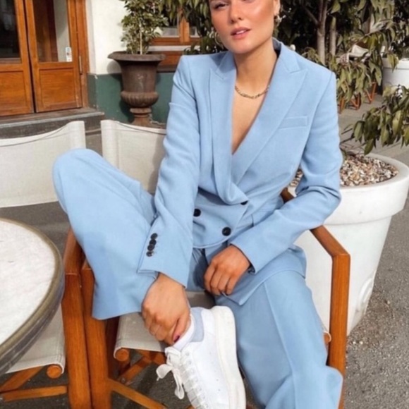 NWT ZARA Wide Leg Trousers - Picture 4 of 15